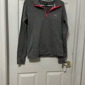 Victoria's Secret Gray Zip Up SweatShirt